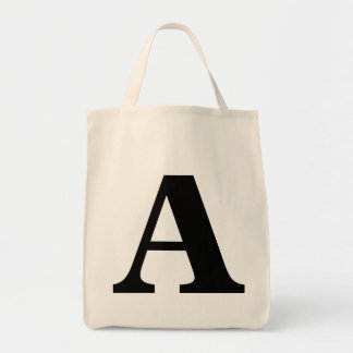 "A" Monogram Bag