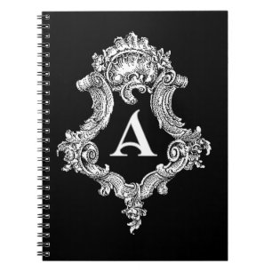 A Monogram Initial Notebook