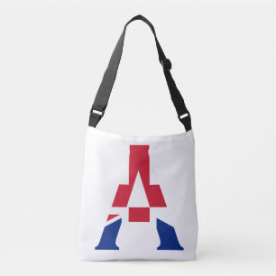 A Monogram overlaid on Union Jack Flag cbbcnt Crossbody Bag