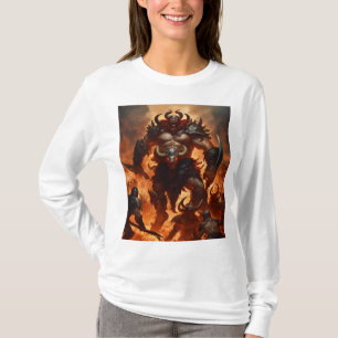A monster warrior with the head of a ram 2 T-Shirt