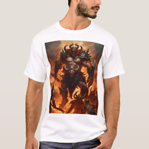A monster warrior with the head of a ram 2 T-Shirt