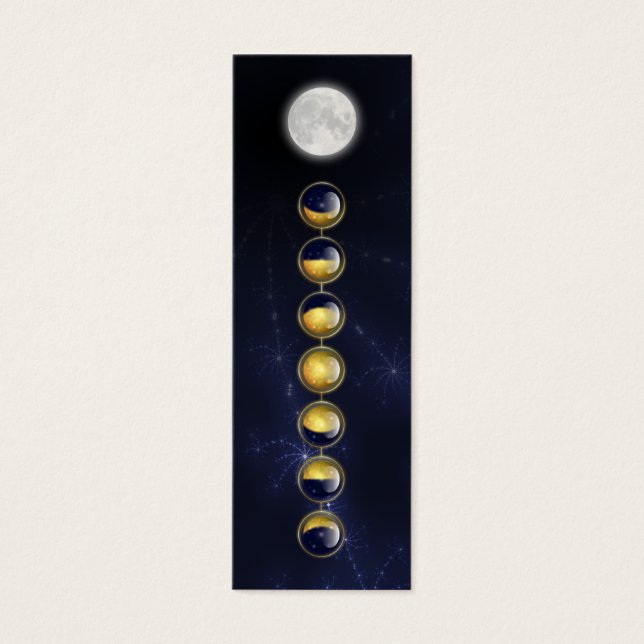 A Month in the Life of the Moon Bookmarks (Front)