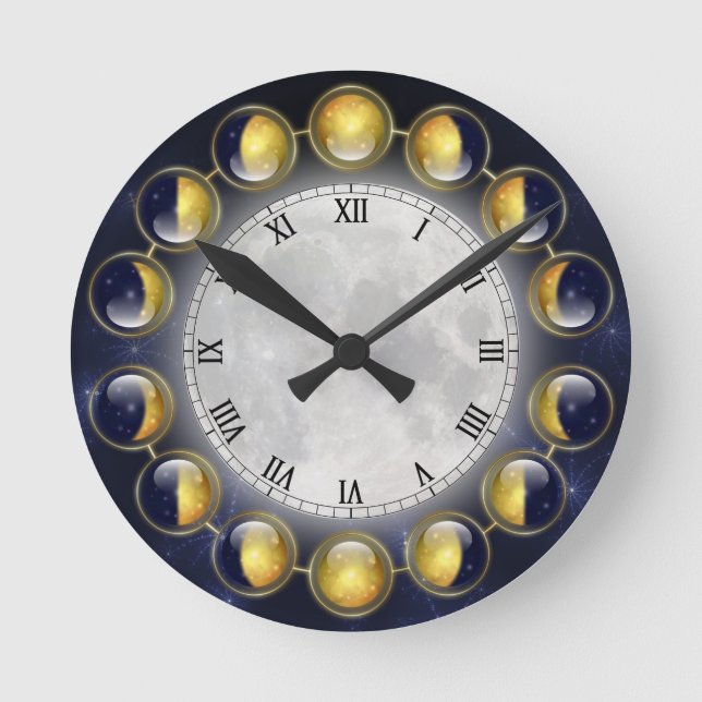 A Month in the Life of the Moon Clock (Front)