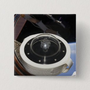 A moon rock 3 15 cm square badge