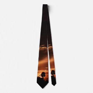 “A Moon’s Sunset” Tie