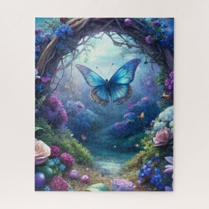 A Moonlit Butterfly Jigsaw Puzzle