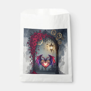 A Moonlit Invitation –Love Turns the Gears of Time Favour Bag