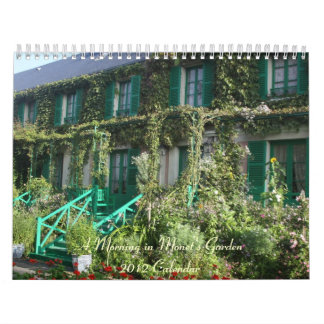 A Morning in Monet's Garden Calendar