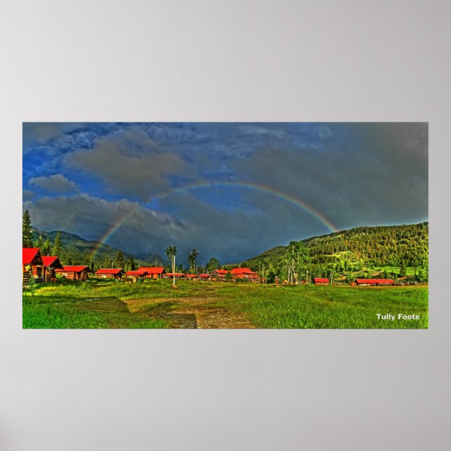 A Morning Rainbow Poster (Front)