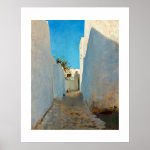 A Moroccan Street Scene (ca. 1879–1880) Poster