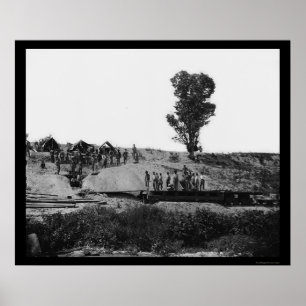 A Mortar, Called The Dictator, Petersburg, VA 1864 Poster