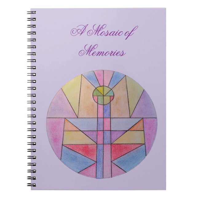 A Mosaic Of Memories Journal Notebook  (Front)