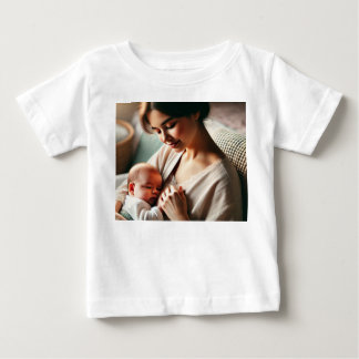A Mother Cuddling Her Baby T-Shirt