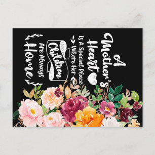 A Mother Is Like A Flower Gift, Mother's Day Gift Postcard
