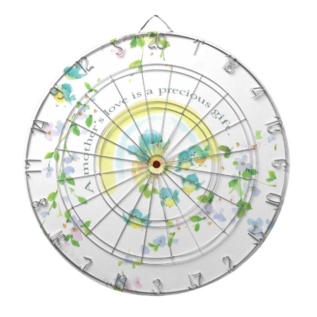 A Mother’s Love Is A Precious Gift Dartboard (Front)