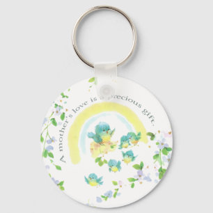 A Mother’s Love Is A Precious Gift Key Ring