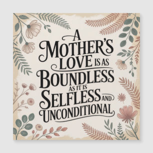 A Mother’s Love Is As Boundless As It Is Selfle