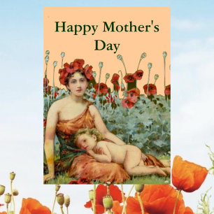 A Mother's Day art nouveau Card