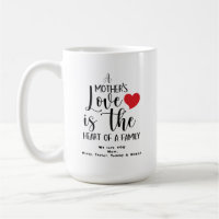 A Mother's Day Love Heart Of Family T-Shirt