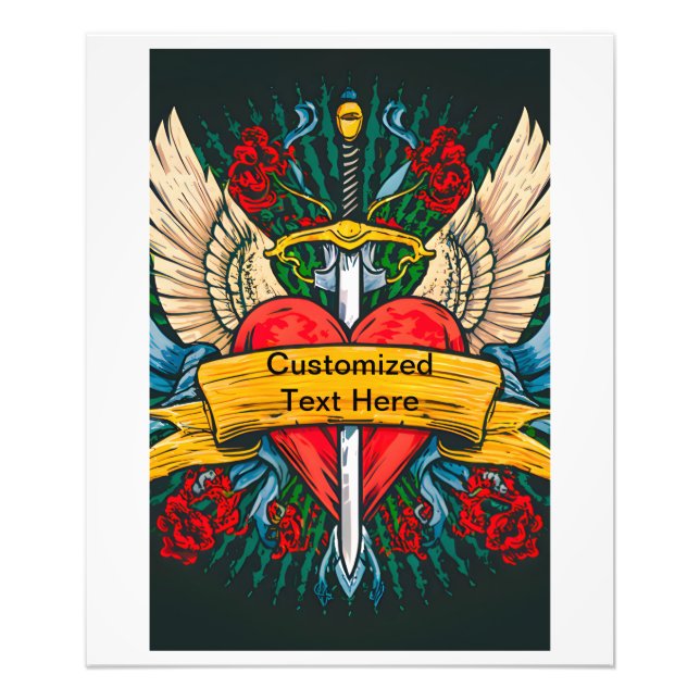 A Mother's Eternal Love-MUM Photo Print (Front)