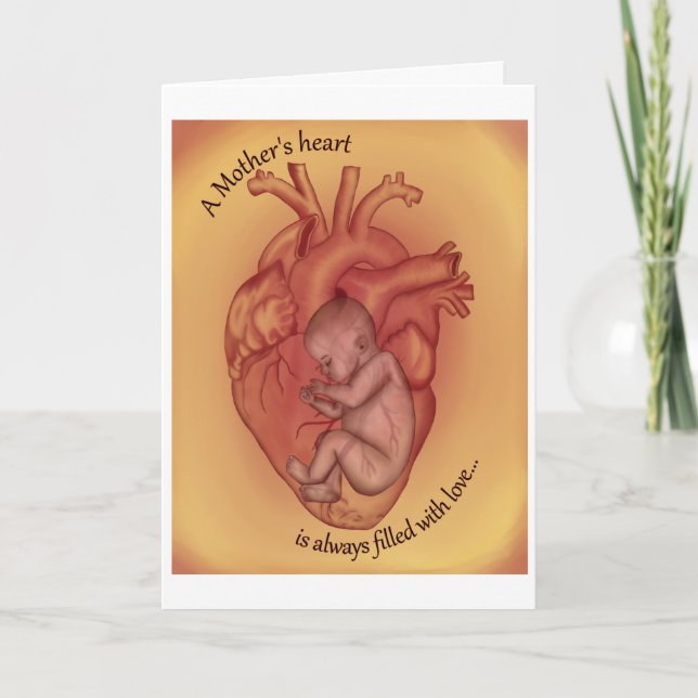 A Mother's Heart... Card (Front)