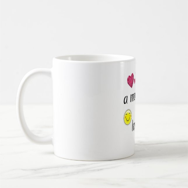 A mother's infinite love coffee mug (Left)
