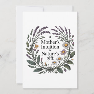 A Mother's Intuition Is Nature's Gift