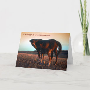 A mother's love card