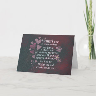 A Mother's Love Card