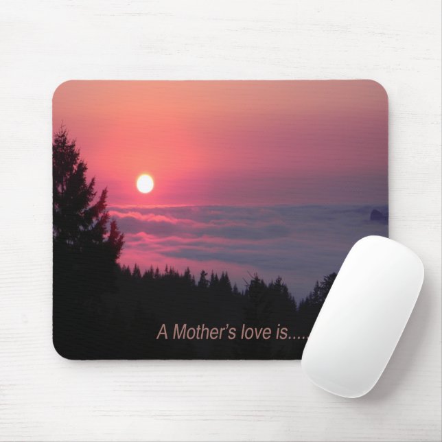 A Mother's love is.... Mouse Pad (With Mouse)