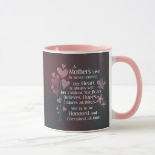 A mother's love mug