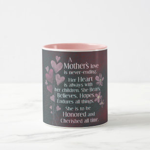 A mother's love mug