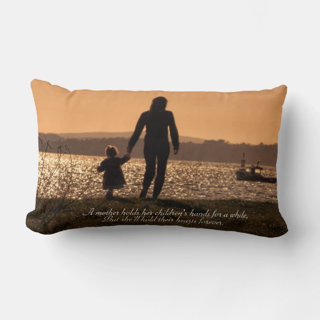 A Mother's love oblong cushion (Front)