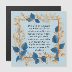 A Mother's Prayer for her Son