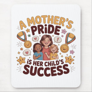 A Mother's Pride Is Her Child's Success Mouse Pad