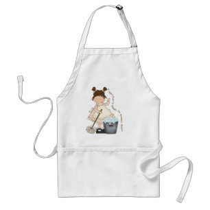 A Mother's Work is Never Done Apron