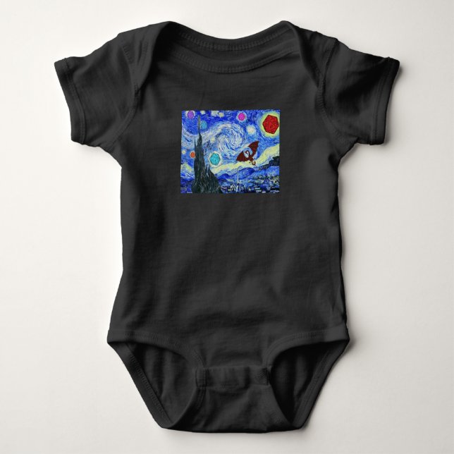 A Motif That Is Worthy Of The DM Baby Bodysuit (Front)
