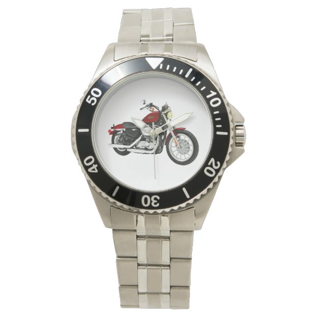 A Motorcycle Wrist Watch (Front)