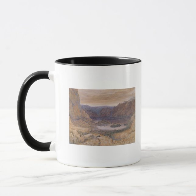 A Mountain Lake, Norway, c.1827 Mug (Left)