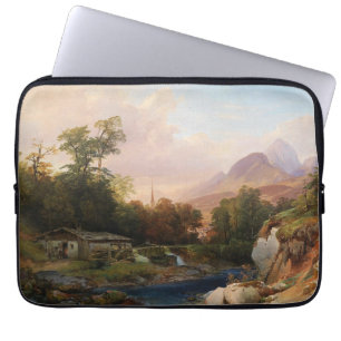 A Mountain Landscape With a Smithy Laptop Sleeve