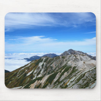 a mountain range in the Tateyama mountain range Mouse Pad