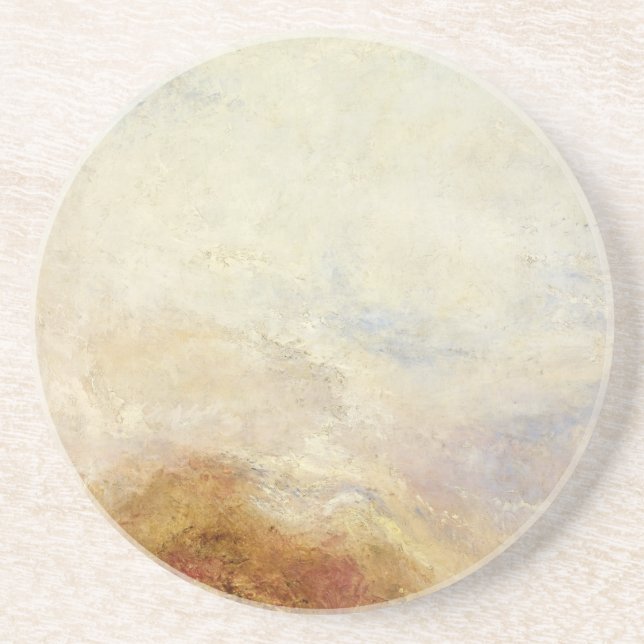 A Mountain Scene, Val d’Aosta – Joseph Mallord... Coaster (Front)