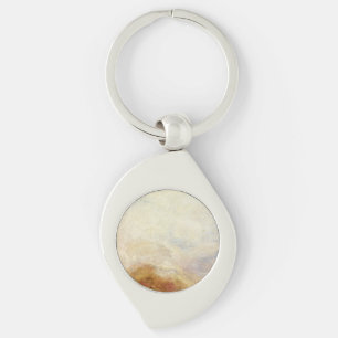 A Mountain Scene, Val d’Aosta – Joseph Mallord... Key Ring