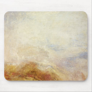 A Mountain Scene, Val d’Aosta – Joseph Mallord... Mouse Pad