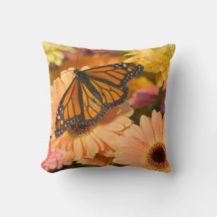 A Mourning Cloak Butterfly Cushion