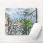 A mouse pad for meditation