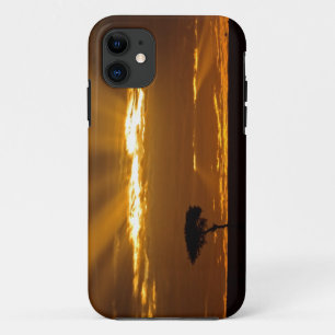A mouth openning sunrise in the Maasai Mara iPhone 11 Case