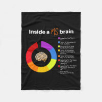 A Ms Brain Multiple Sclerosis Awareness Chart 