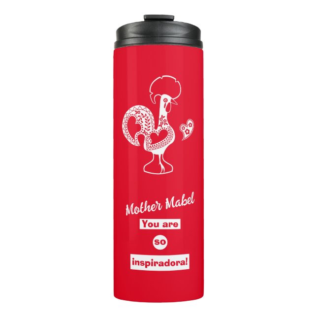 A mug for mother in Portuguese language (Front)