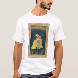 A Mullah bowing down to a man in Iranian dress who T-Shirt